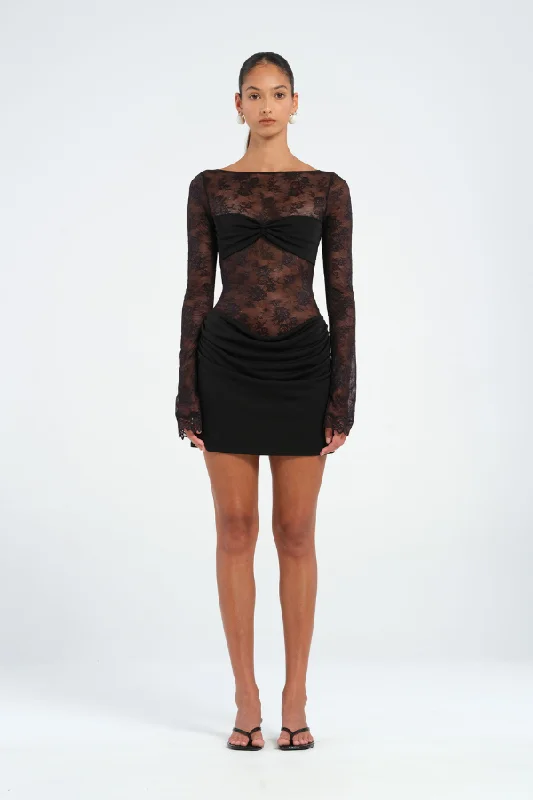 Comfortable yet fashionable women’s wear   Oskar Mini Dress Black