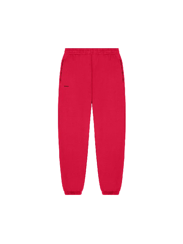 Womens 365 Midweight Track Pants—Goji berry red