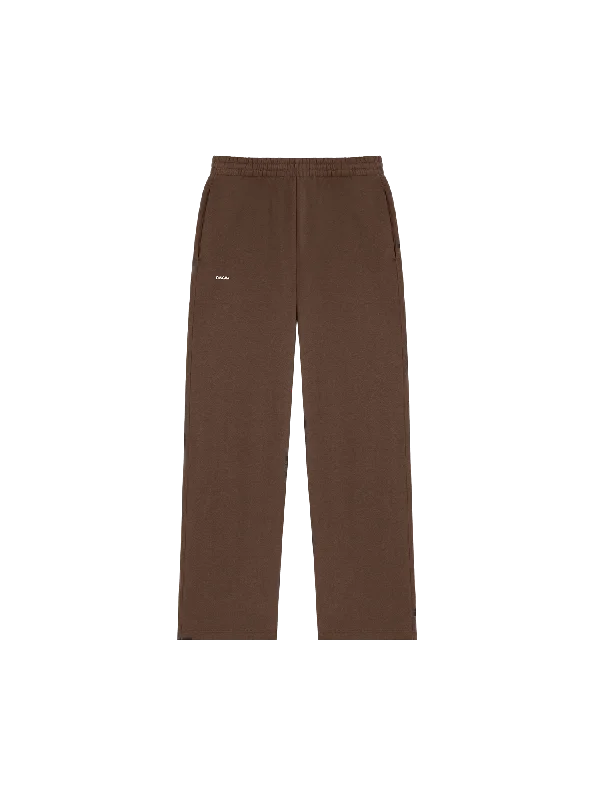 Womens DNA Straight Leg Track Pants—cacoa brown