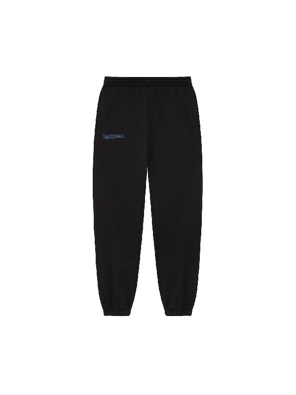 Womens In Conversion Cotton Track Pants—black